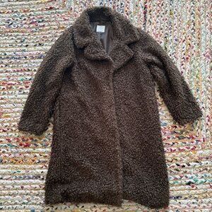 Brown Teddy Bear Coat